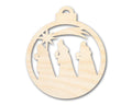 Unfinished Wood Bethlehem Nativity Ornament Shape - Christmas - Craft - up to 46" DIY