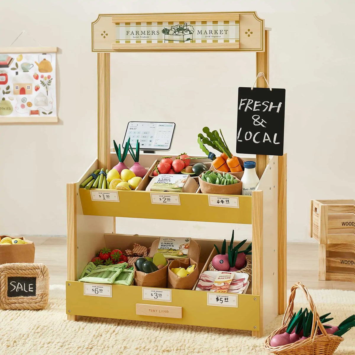 Tiny Land® Kid's Grocery Store Playset
