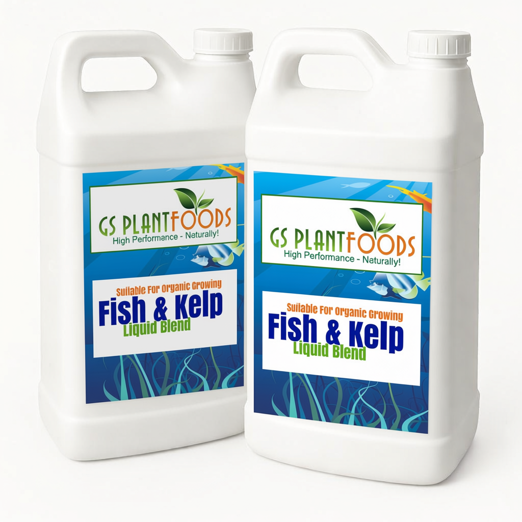 Fish and Kelp Fertilizer Organic Liquid Blend