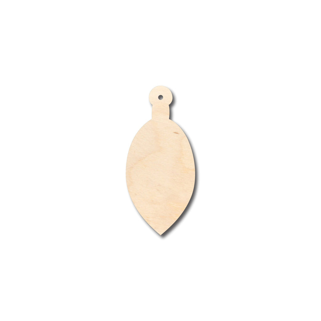 Unfinished Wood Christmas Ornament Egg Shape - Craft - up to 46" DIY