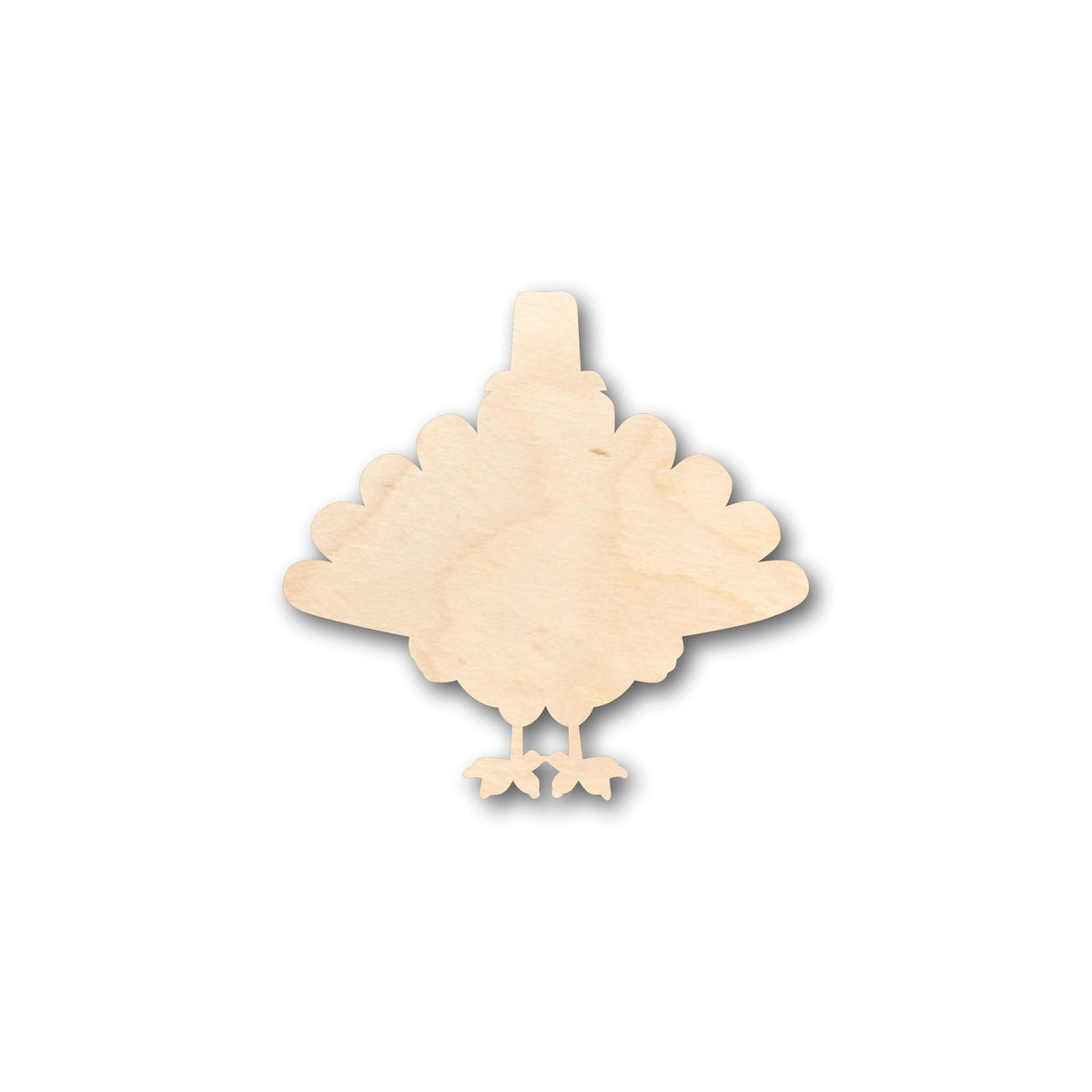 Unfinished Wood Turkey Thanksgiving Pilgrim Shape - Craft - up to 46" DIY