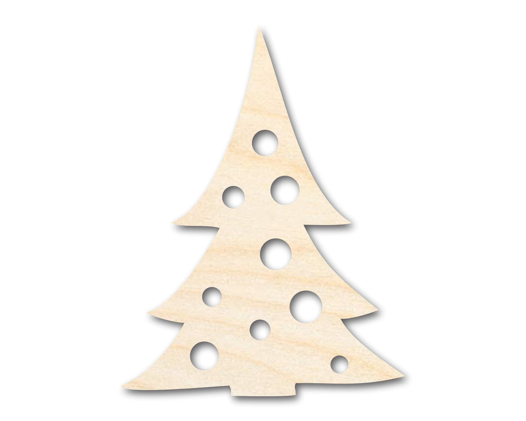 Unfinished Wood Christmas Tree Shape | Craft Cutout | up to 46" DIY