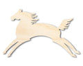 Unfinished Wood Horse Petroglyph Silhouette | DIY Native American Craft Cutout | up to 46" DIY
