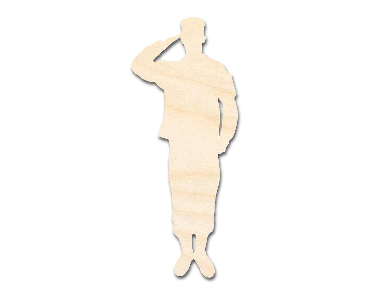 Unfinished Wood American Hero Shape | DIY Craft Cutout | up to 46" DIY