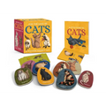 For the Love of Cats: A Wooden Magnet Set