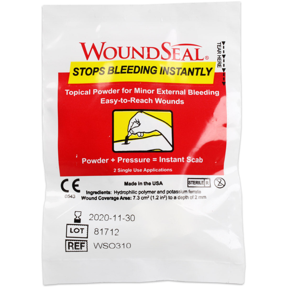 QR for Cuts & Lacerations - 2 Application / Pack