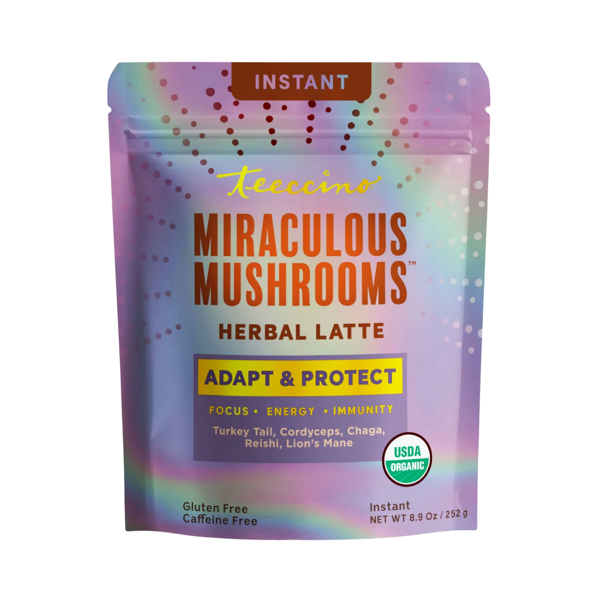 Miraculous Mushrooms® Adapt & Protect Instant Herbal Latte