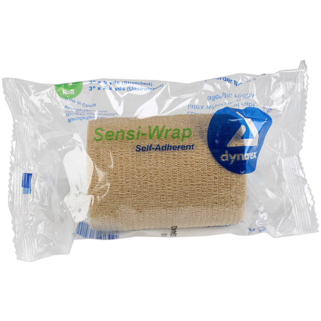 Sensi Wrap, Self-Adherent - 3" x 5 yds, Tan, 1 each