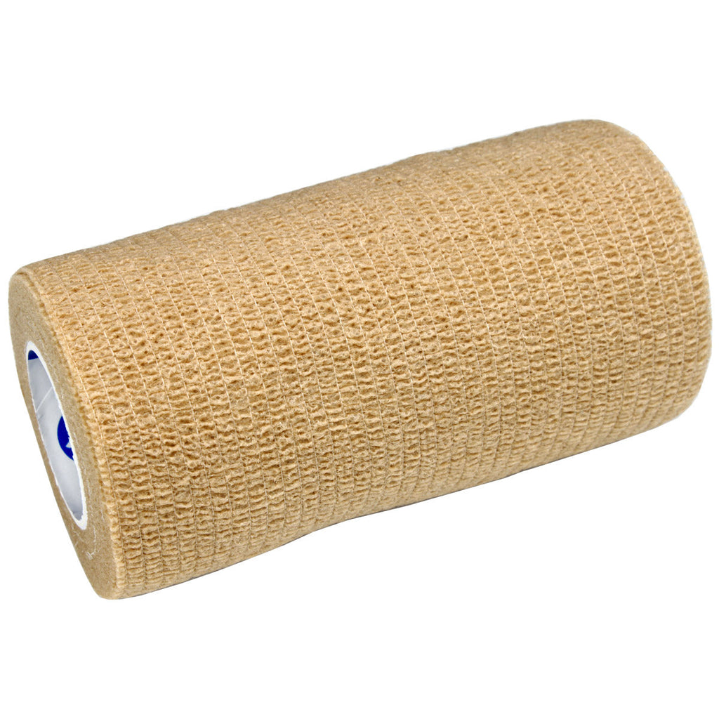 Sensi Wrap, Self-Adherent - Latex Free, 4" x 5 yds Tan, 1 each