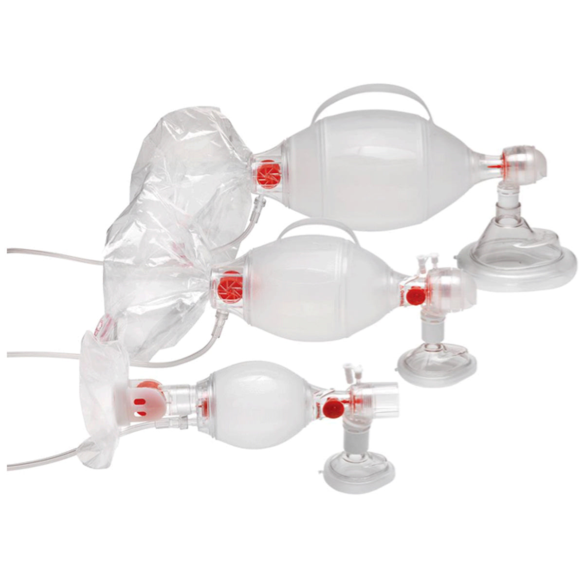 Ambu Spur II Disposable Resuscitator, Pediatric BVM (Bag-Valve-Mask)