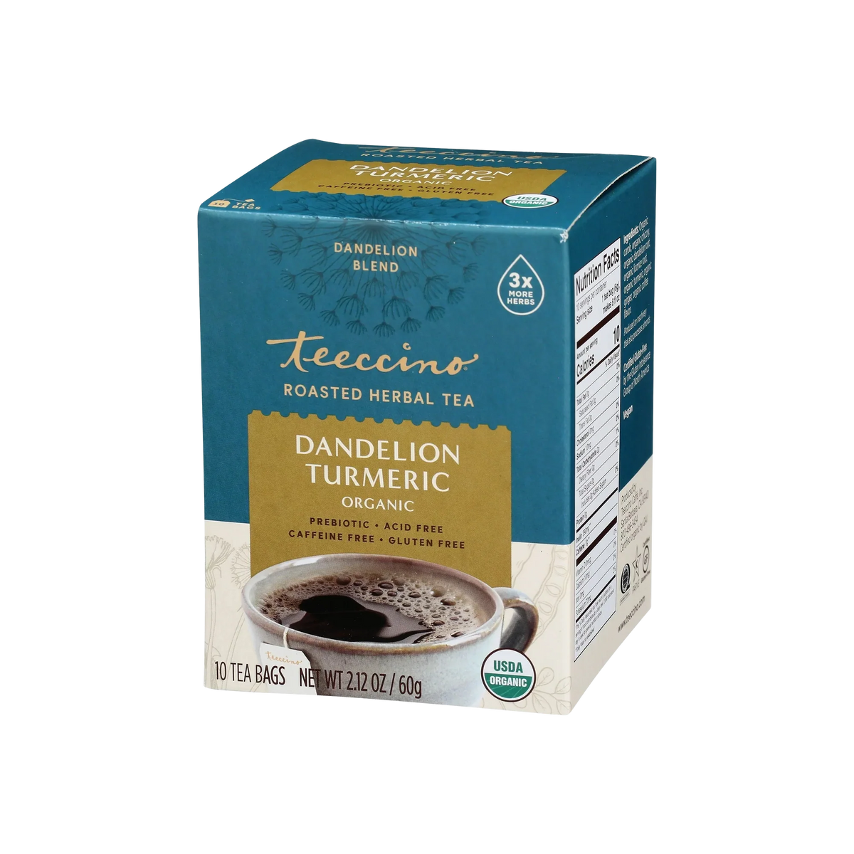 Dandelion Turmeric Roasted Herbal Tea