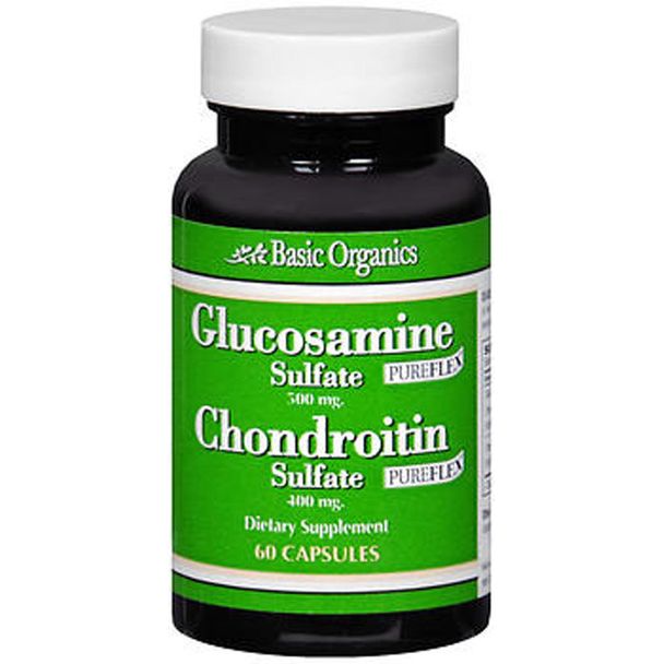 Basic Organics Glucosamine Sulfate And Chondroitin Capsule 60 Caps