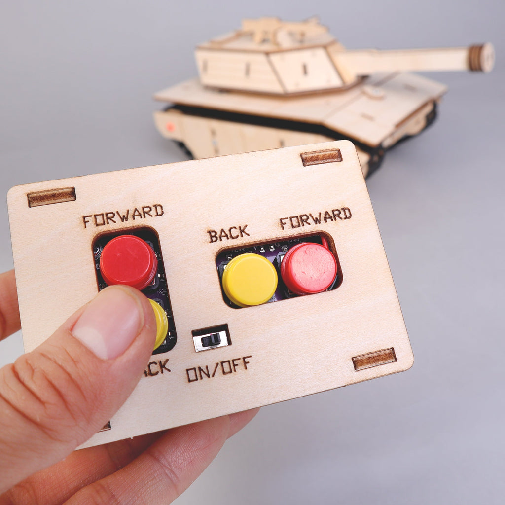 RC TankCam, Tank and Camera Mode, Educational STEM Kit