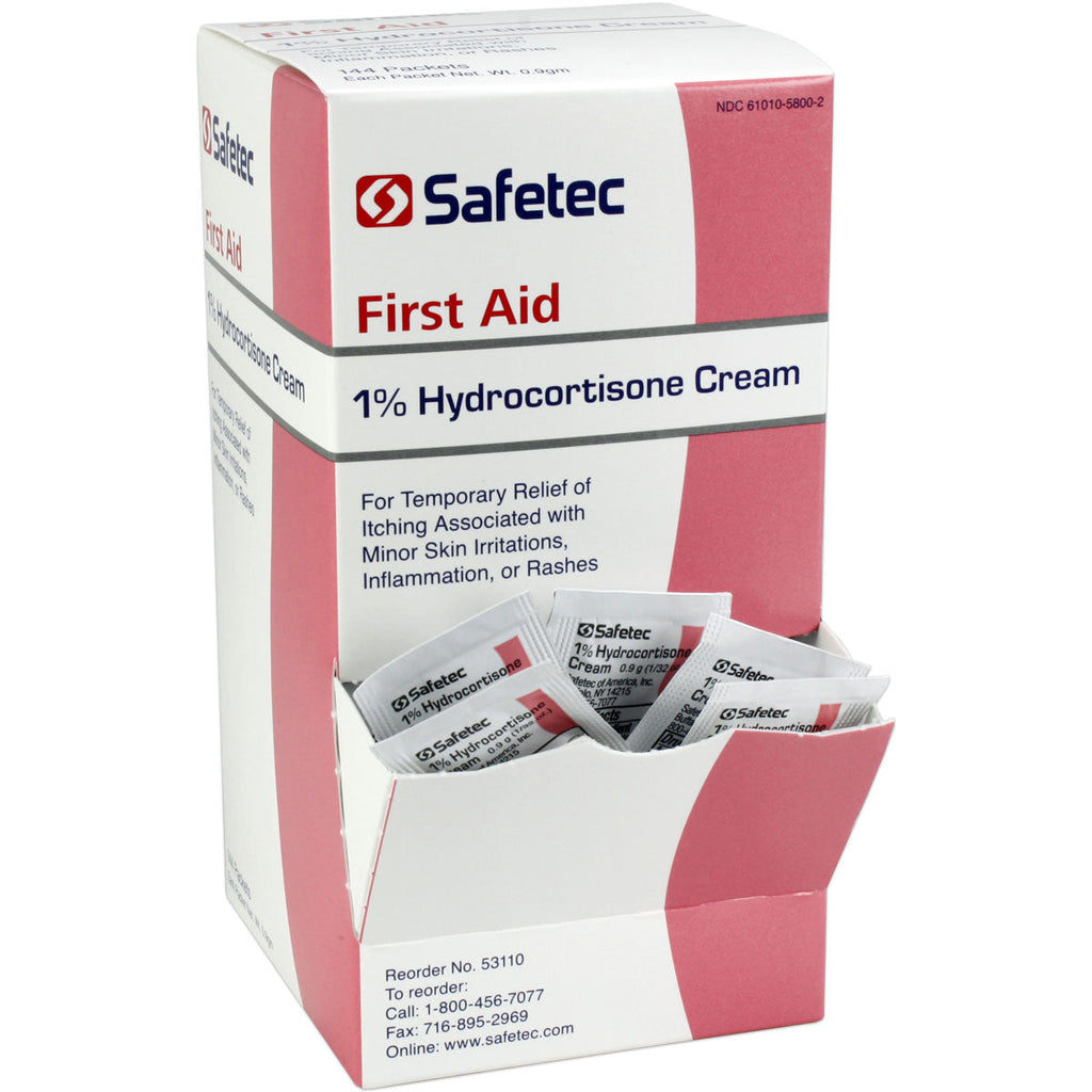 Hydrocortisone 0.9gm. Pouch, 144 per box