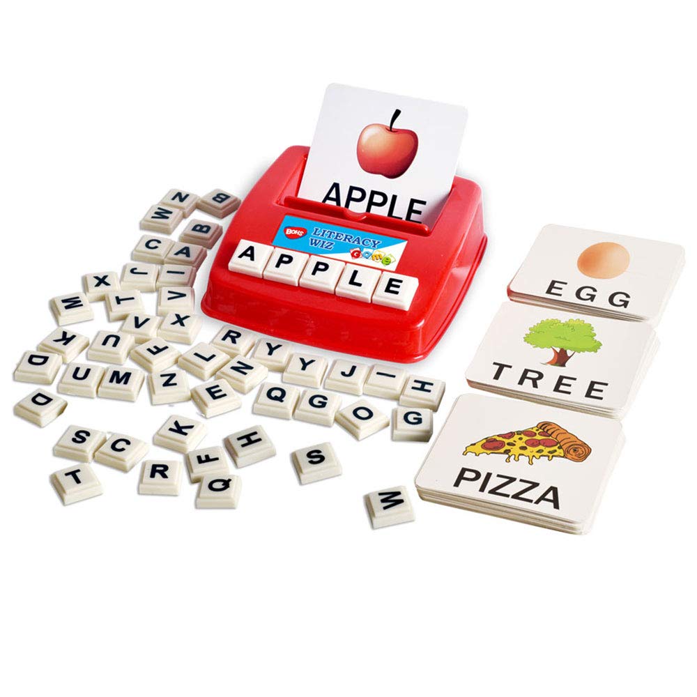 Preschool Literacy Wiz Uppercase Flashcards