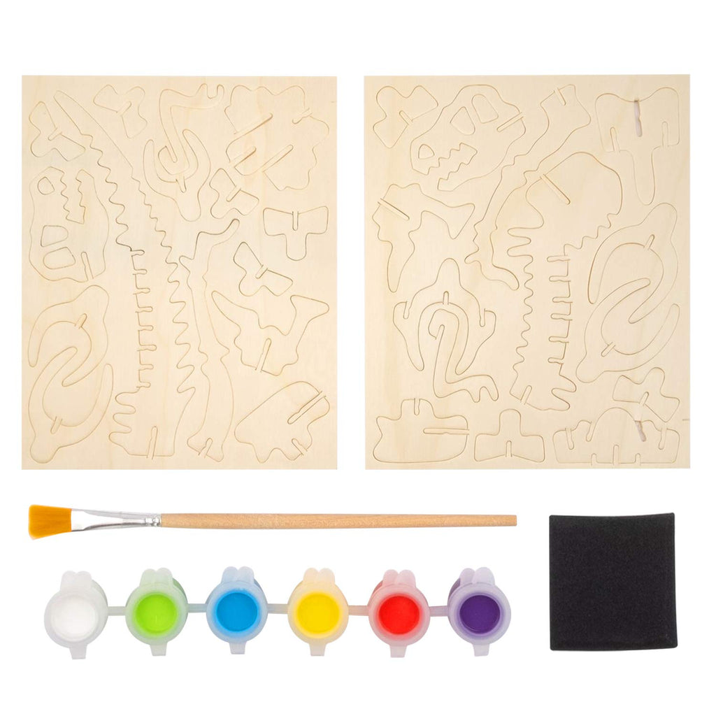 3D DIY T-Rex Puzzle