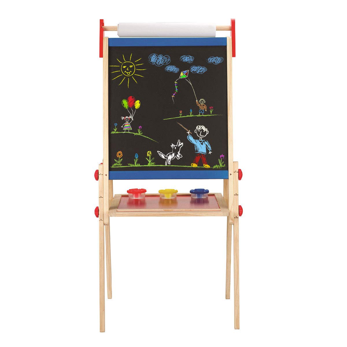 All-in-One Wooden Art Easel