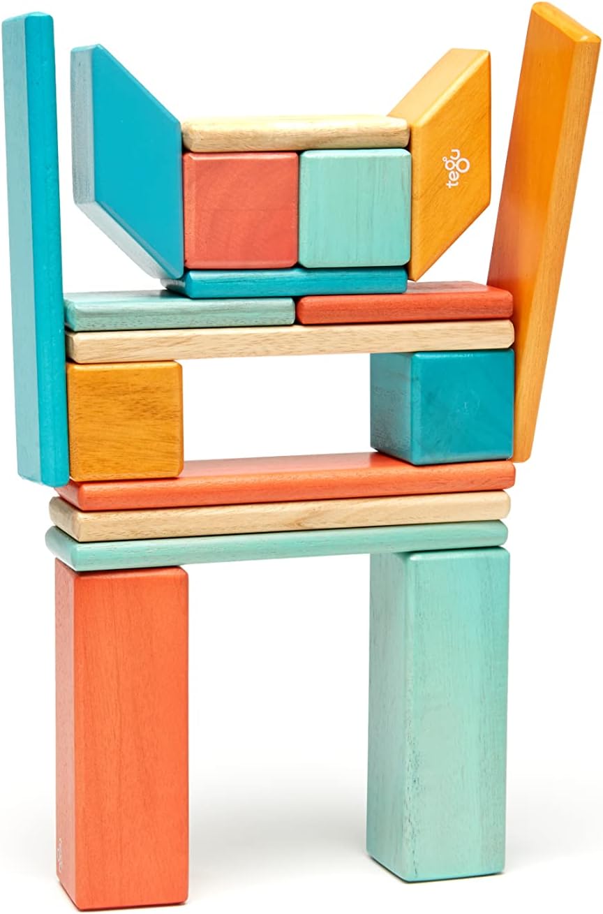 Magnetic Wooden Blocks That Turn Big Ideas Into Amazing Creations