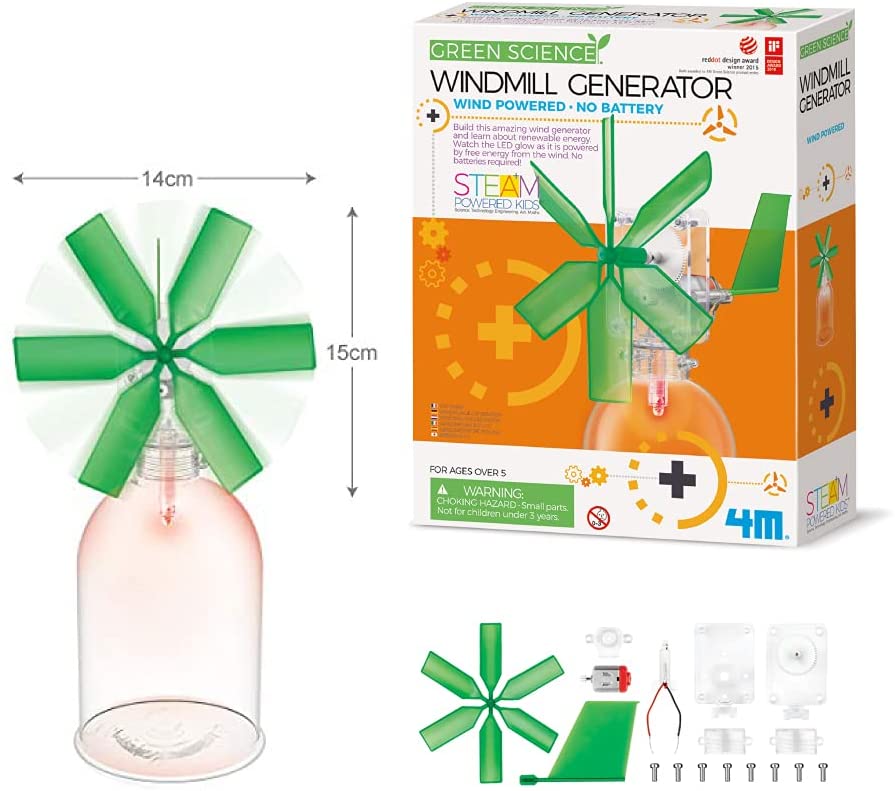 Wind Power Green STEM Generator