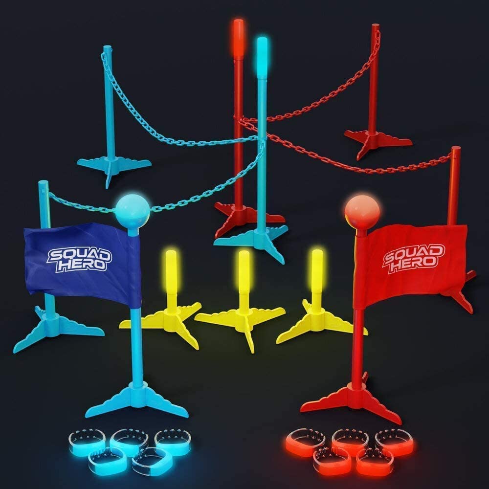 Glow Battle Capture the Flag, Light Up Outdoor Adventure Game for Kids & Families