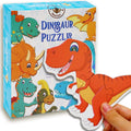 Wonderful Dinosaur 8 Floor Puzzles and Giant Map