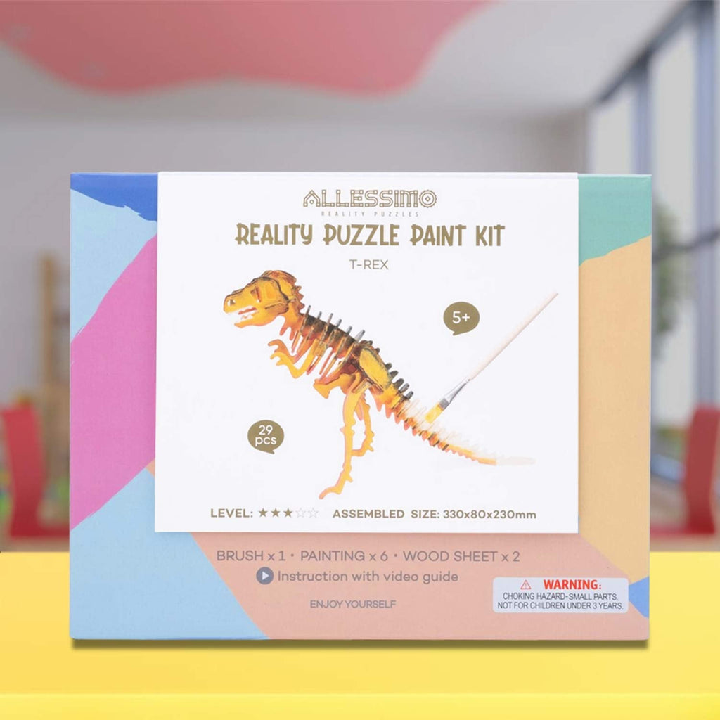 3D DIY T-Rex Puzzle