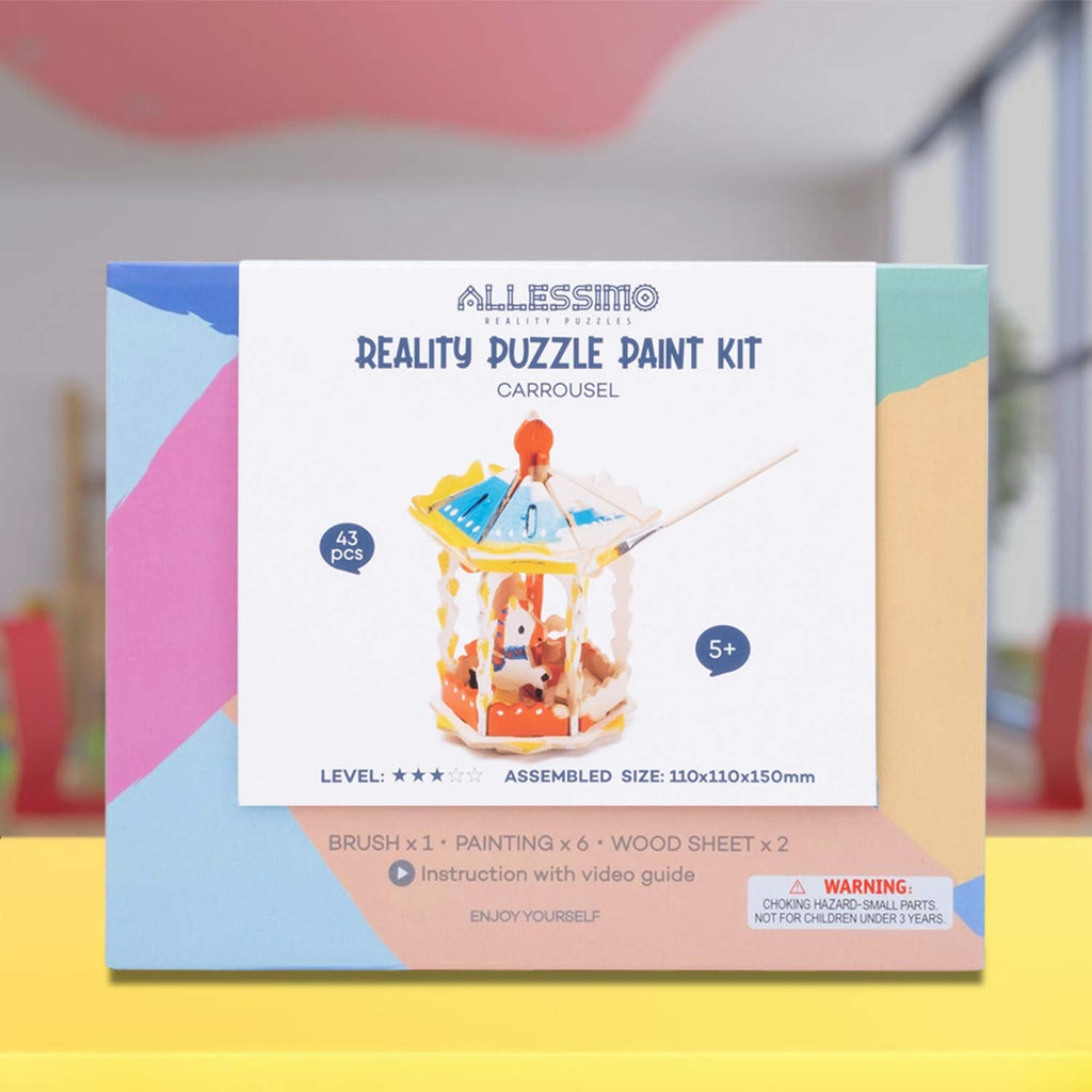 3D Carousel Puzzle  Do it yourself