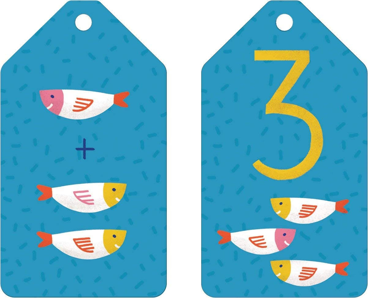 Preschool Basic Counting Keycards Great For Travelling