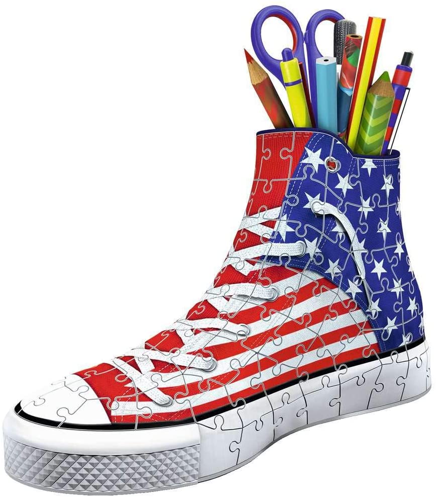 3D Shoe Stationery Holder Puzzle
