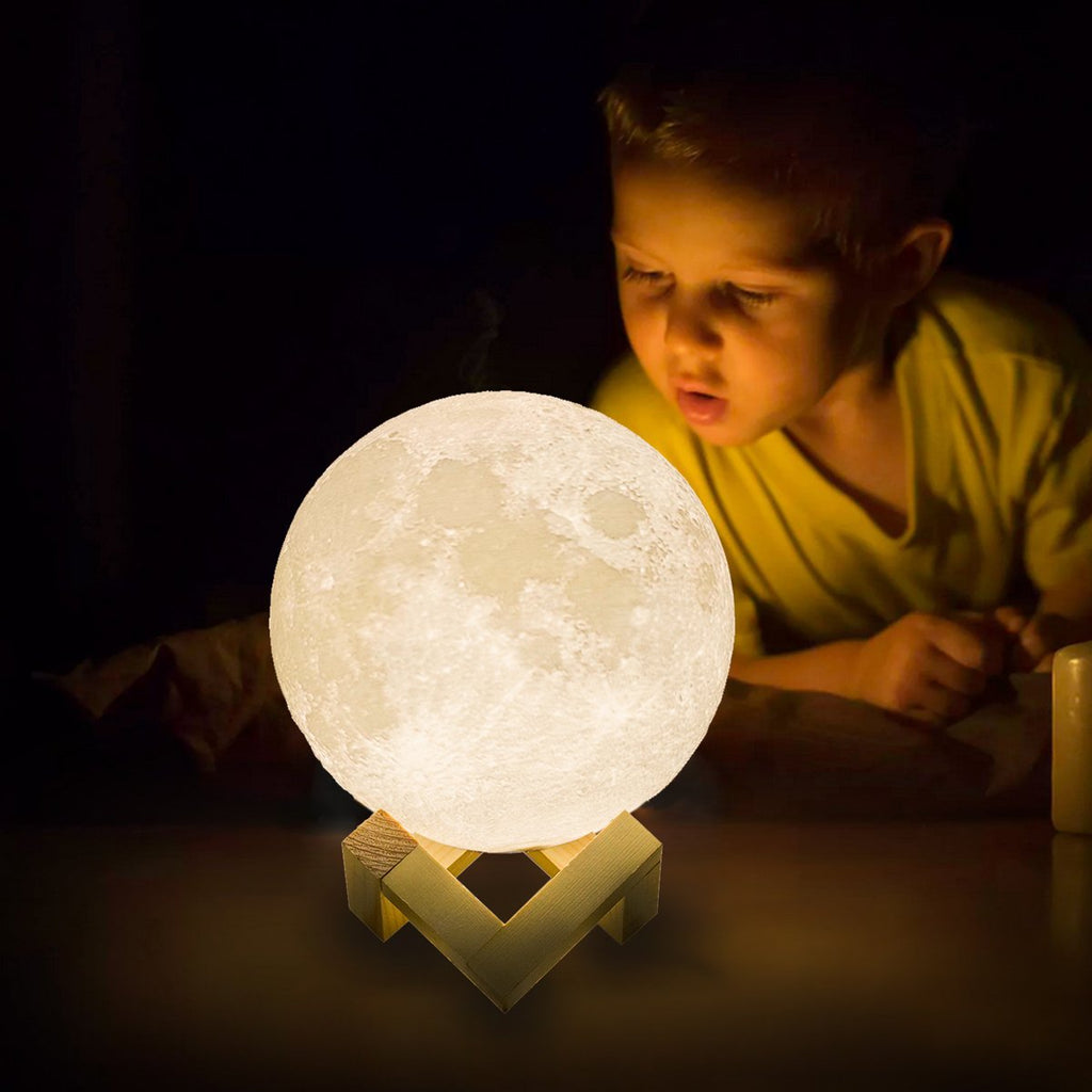 3D Touch Control Moon Lamp