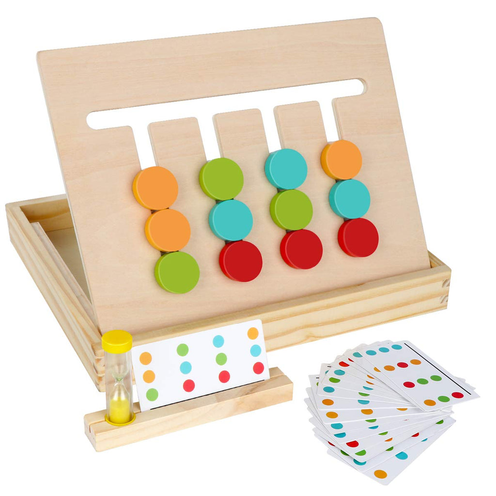 Color & Shape Matching Sliding Riddle