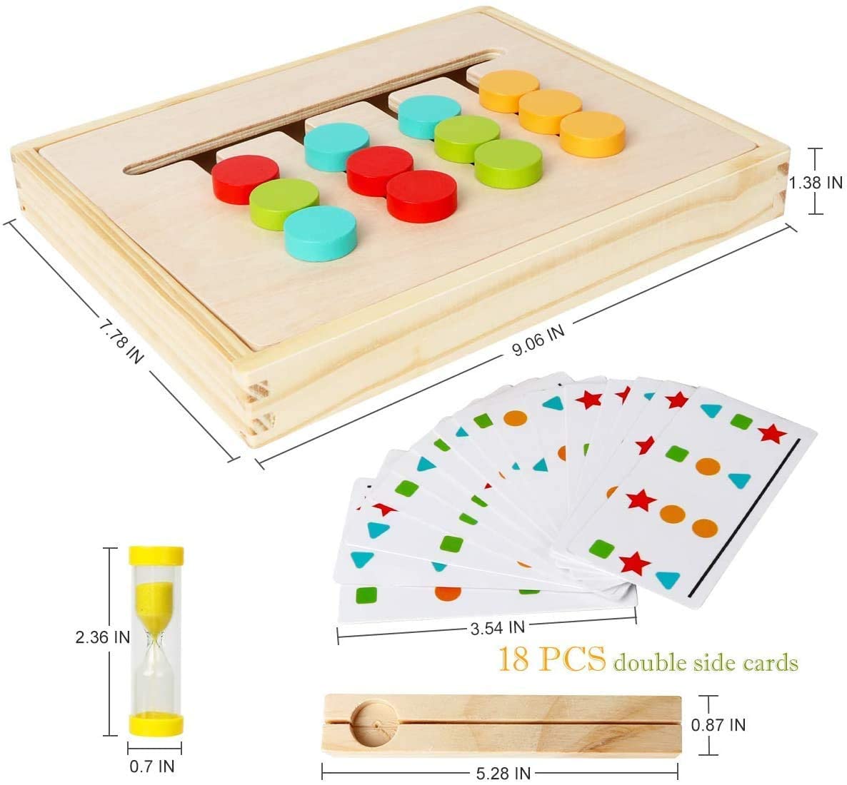 Color & Shape Matching Sliding Riddle