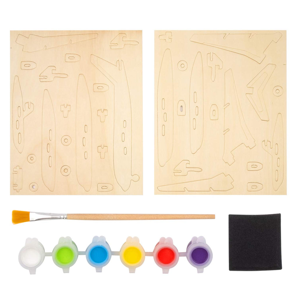 3D DIY Airplane Puzzle