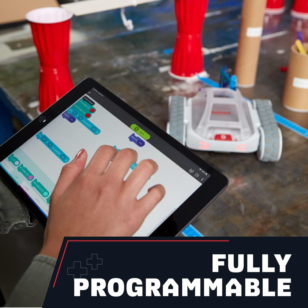 Code and Load STEM Programmable Robot Rover