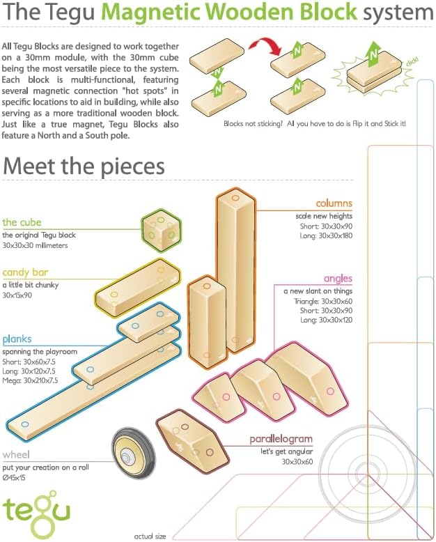 Magnetic Wooden Blocks That Turn Big Ideas Into Amazing Creations