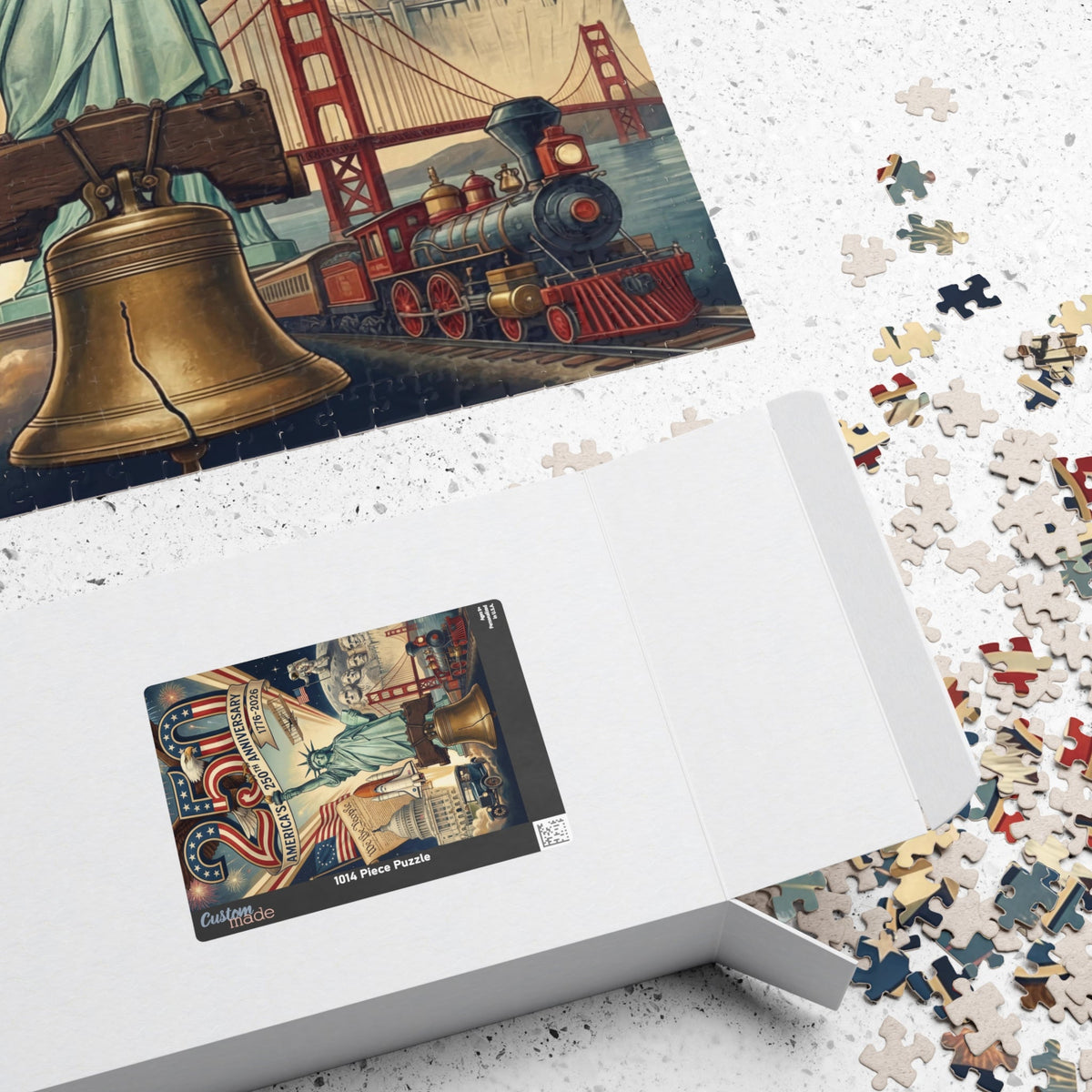 America 250th Anniversary Puzzle (252, 520, 1014-piece)