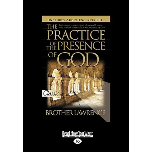 The Practice of the Presence of God (Easyread Large Edition)