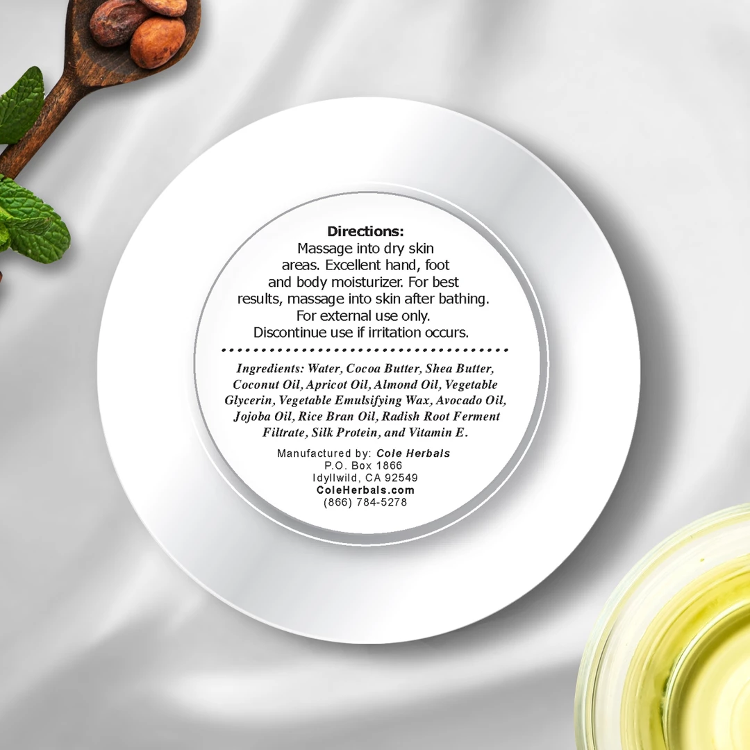 36 - Dr. Cole's Gourmet Body Butter - FOREST BATHING