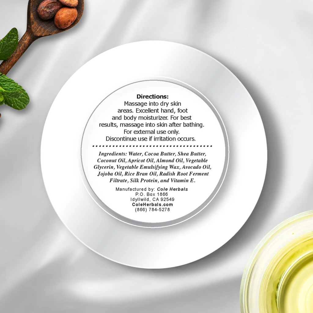 40 - Dr. Cole's Gourmet Body Butter - LAVENDER