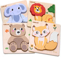 Animals Magnificent Wooden Puzzle