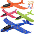 4 Pack Throwing Foam Airplane Toys