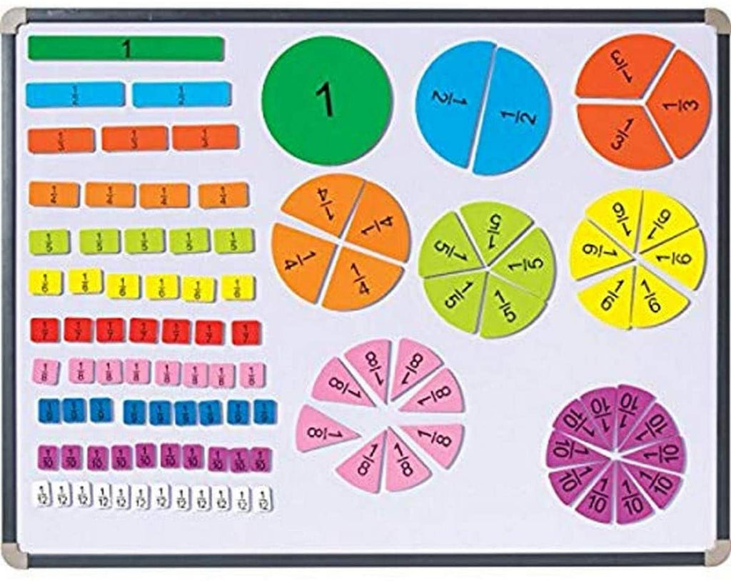 Fraction Magnet Pizzas and Bars