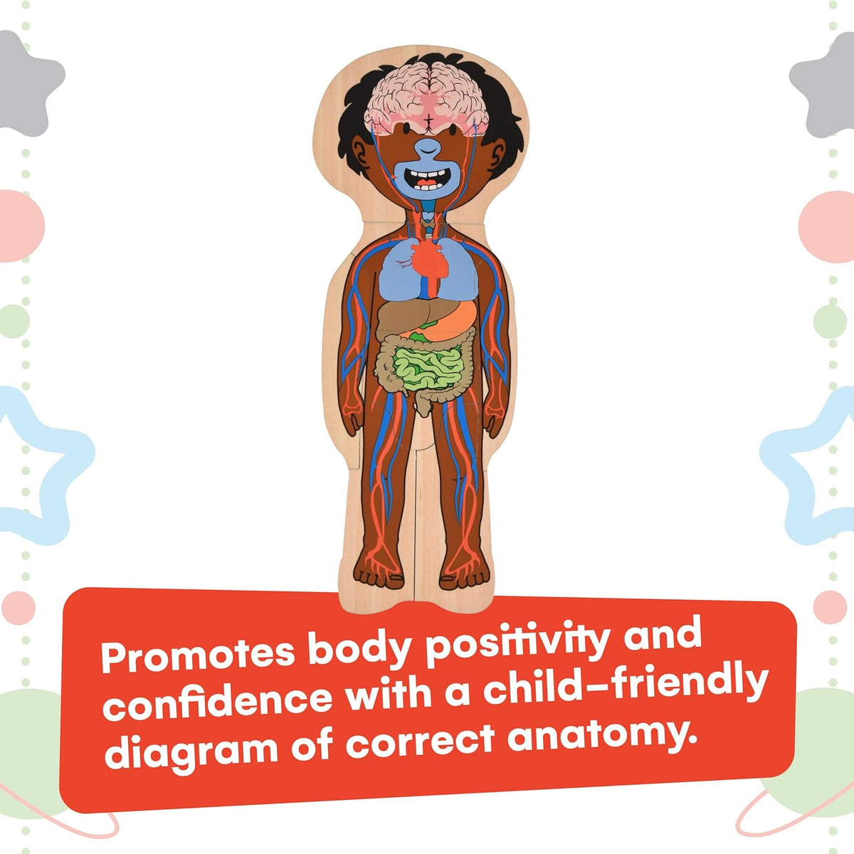Human Body Puzzle - Toddlers Design