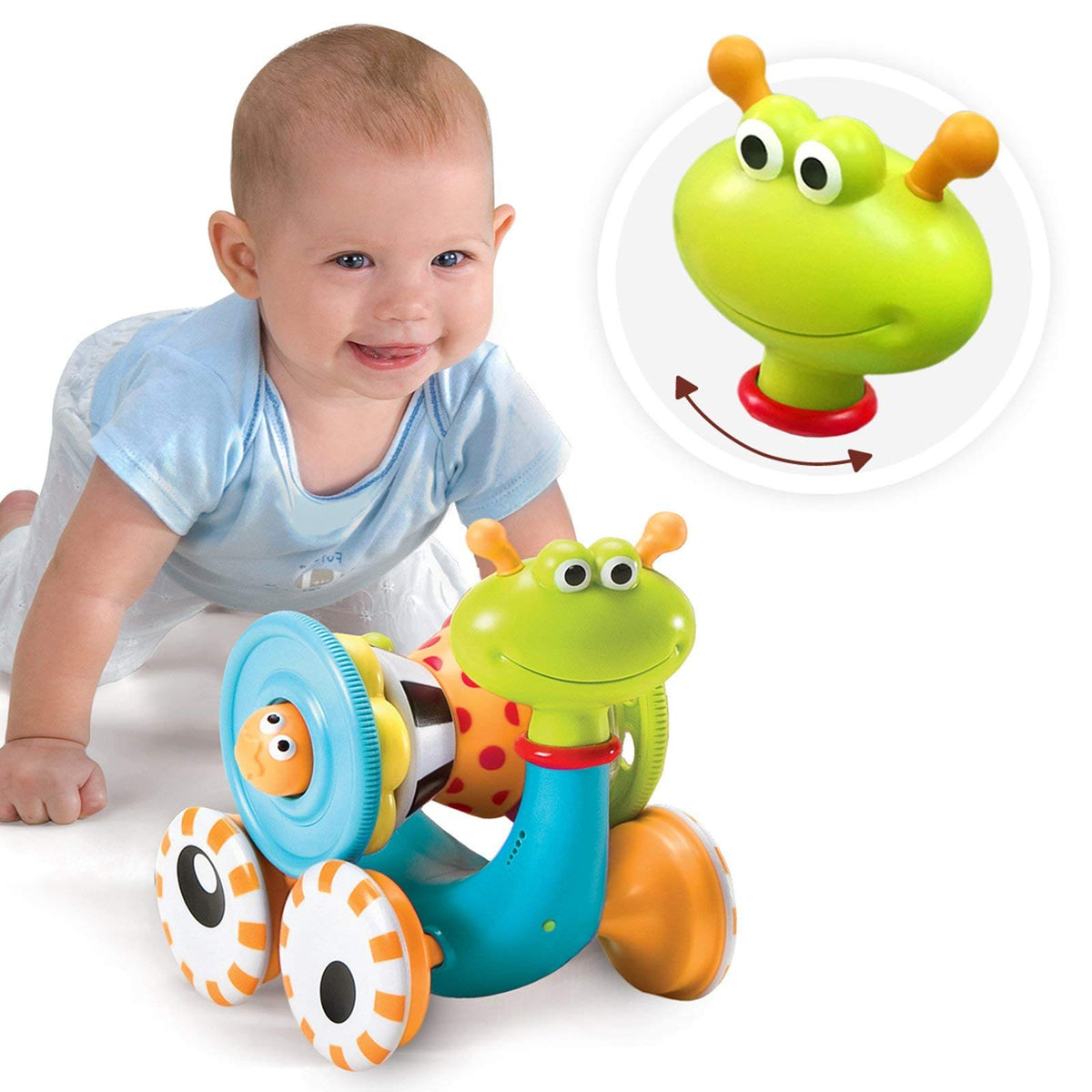 Baby's Musical Crawl & Go Snail