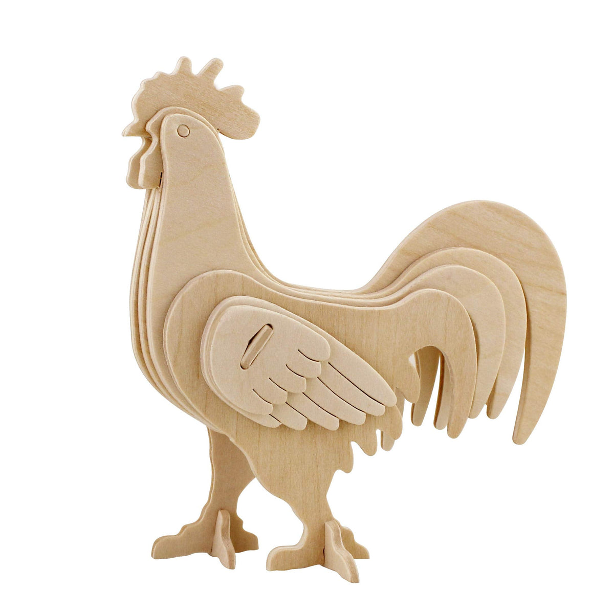 Wooden Farm Animals 3D  Puzzle - 8 Pack