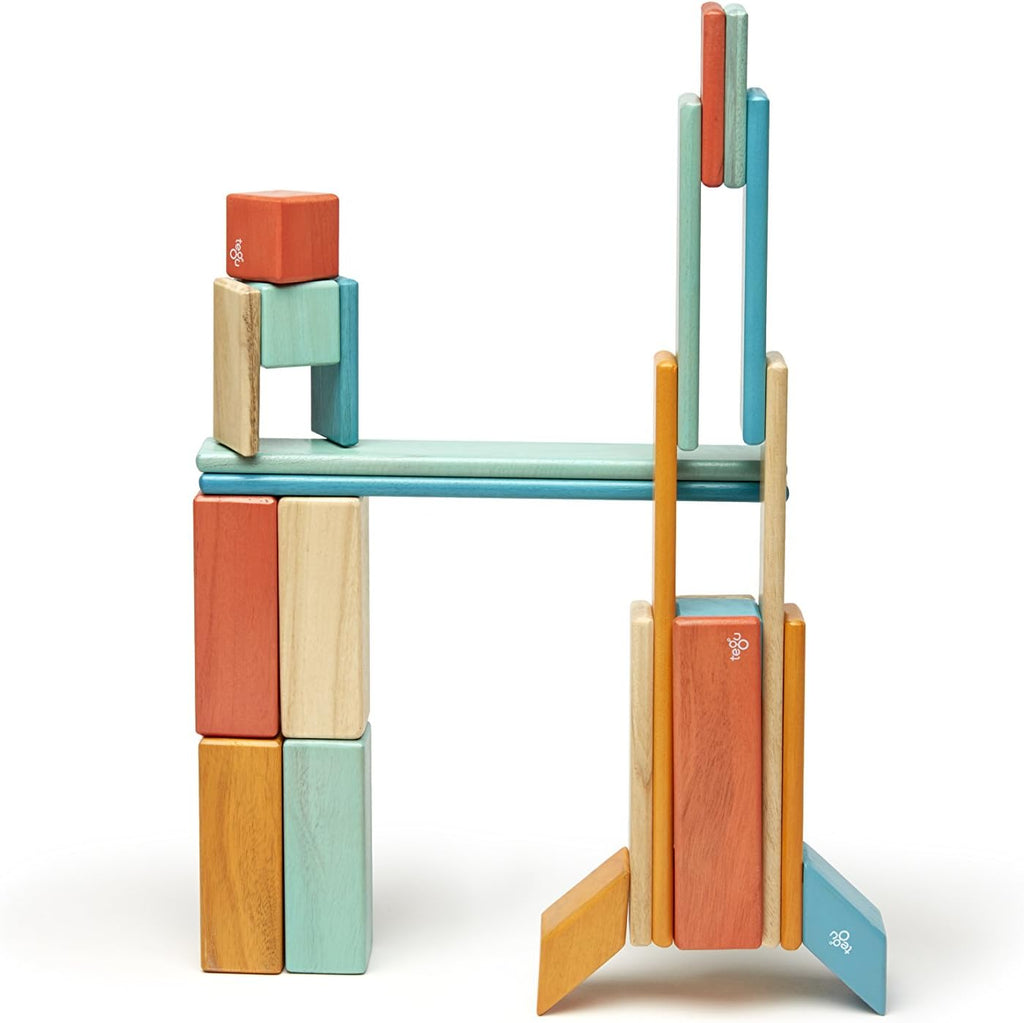 Magnetic Wooden Blocks That Turn Big Ideas Into Amazing Creations