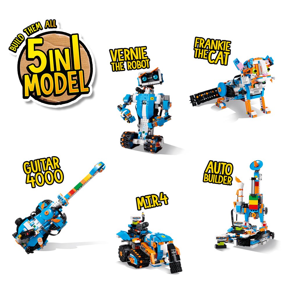 Fun Robot Building & Coding Set