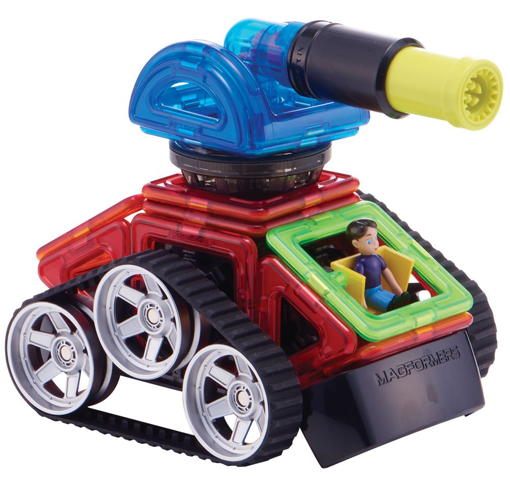 Super Educational Magnetic Geometric Tiles STEM Set