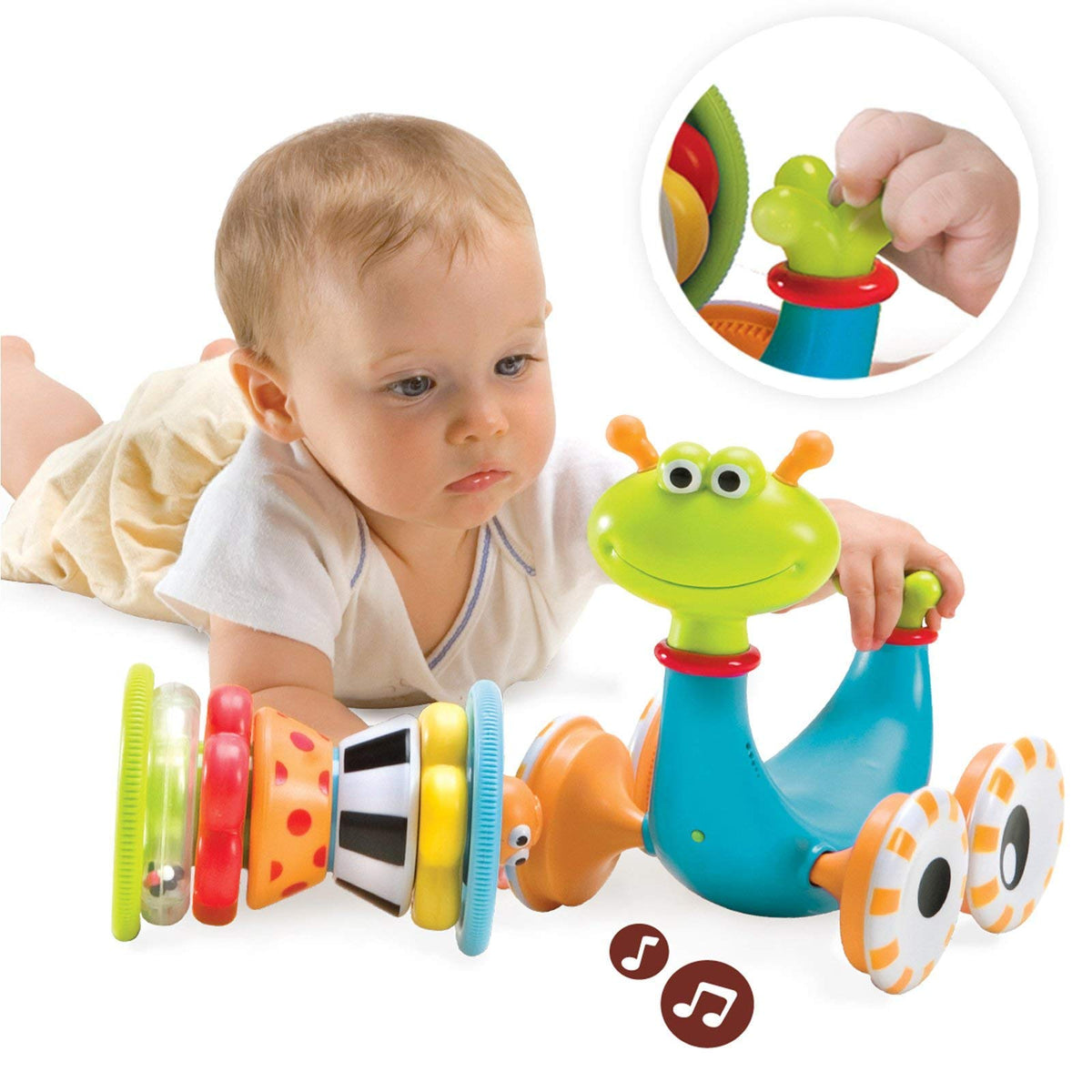 Baby's Musical Crawl & Go Snail