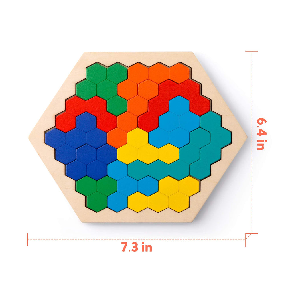 Hexagon Brain Teasers Puzzle